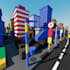 design custom roblox game map environment city low poly
