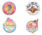 design a excellent ice cream logo for your business