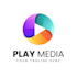 create a modern logo for news and media businesses