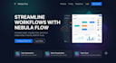 developing a landing page of websites