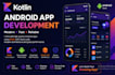 develop professional flutter mobile apps for android and ios