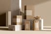 design premium cosmetic label and box packaging design