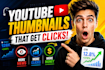 design click worthy youtube thumbnails