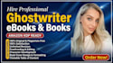 be your book and ebook writer