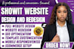 design showit website redesign showit customization template showit website SEO