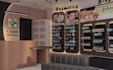 accentuate 3d pharmacy store,3d clinic design,cgi medical store, interior design