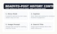 write engaging facebook history stories and captions