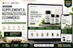 build professional supplement and nutraceutical ecommerce website