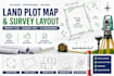 design accurate land plot maps, survey layouts  and site plans