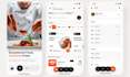 do modern mobile app UI design in figma