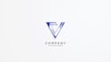 do a clean and minimal logo reveal