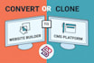 convert wix, squarespace, or webflow site to wordpress SEO friendly
