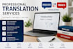 provide accurate english all languages translation
