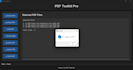 develop a custom python desktop application with gui