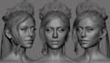model custom 3d character in daz3d studio, body morph, real skin textures, cloth