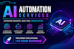provide ai automation service, chatbot, custom website