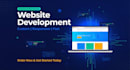 build professional website with hosting setup