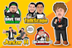 create a modern business, cartoonish, and mascot logo design