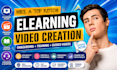 do elearning course creation interactive training video on articulate 360 scorm