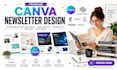do responsive canva newsletter email template presentation brochure flyer design