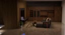 4k modern room 3d render architectural visualization