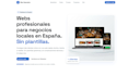 build a modern landing page with code