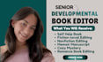 developmental edit self help book fiction novel nonfiction amazon kdp publishing