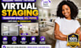 do realistic virtual staging virtual renovation for real estate listings