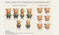 create custom illustrations, clipart and character sheets