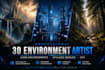 create aaa 3d stylized environment, ue5 game environment, cinematic vfx