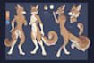 draw custom a digital fursona art commission