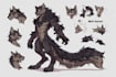 illustrate a furry ref sheet furry reference sheet fursona character