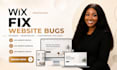 fix your wix website bugs, layout and mobile responsiveness