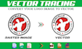 convert image to vector, vector tracing, vectorize image, vector logo