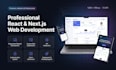 develop a responsive react js and next js website