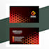 design a unique and creative visiting card