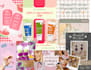 create skincare pinterest pins and instagram posts