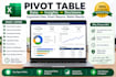 create pivot table and analyze your data