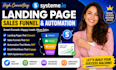 create systeme io landing page, systeme io sales funnel, systeme io automation