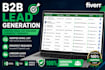 do b2b lead generation, verified email list building