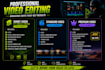 create professional and attention grabbing video edits