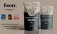 create a coffee bag, packaging and label sticker design in 24 hours