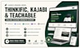 build thinkific website kajabi website teachable online course website podia