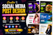 create a social media posts
