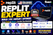 replit website bugs, deploy to cloud, optimize and scale app