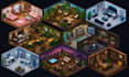 draw isometric pixel game asset sprite sheet props background tileset enviroment
