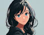 design cute and aesthetic anime character art
