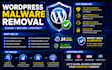 do wordpress malware removal, clean hacked website and secure it
