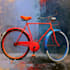 paint your cycle oil painting style