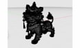 clean ai generated 3d meshes for printing and animation